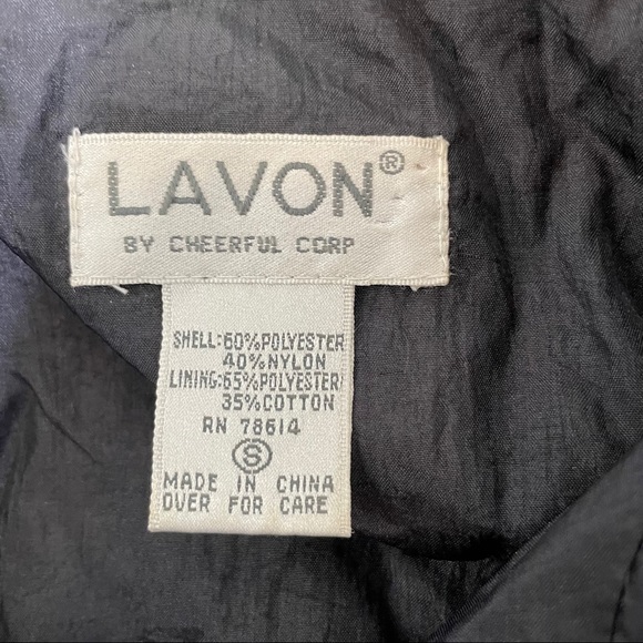 LAVON by CHEERFUL CORP VTG Plaid Wind Jacket - Picture 8 of 12